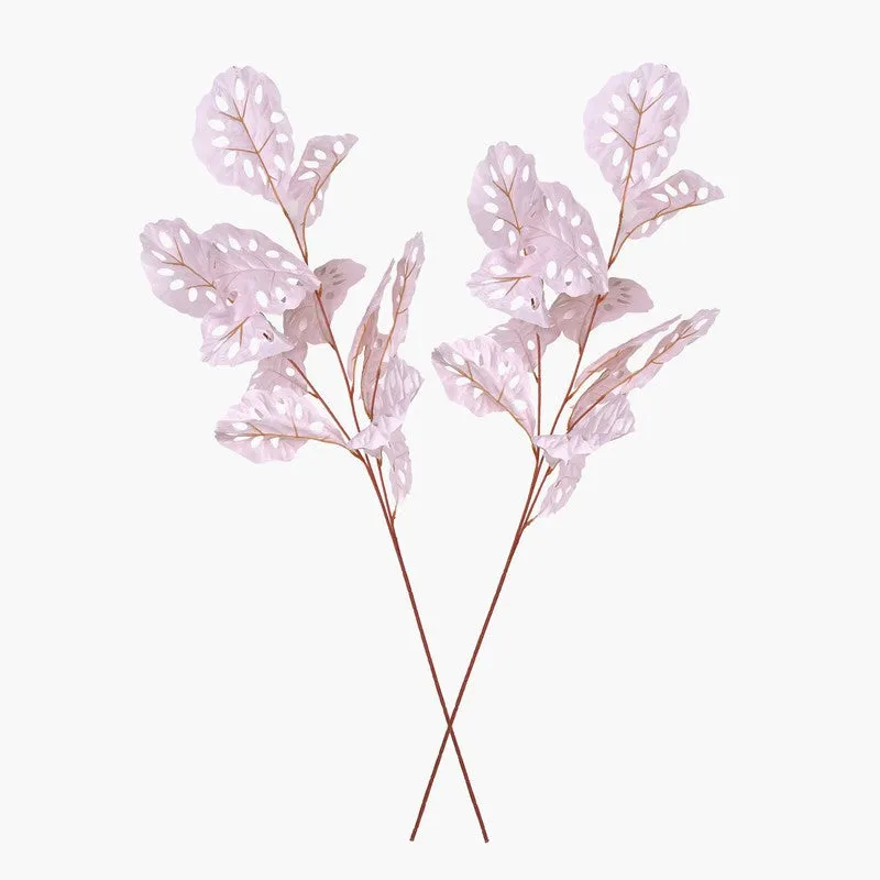Bloom Everlasting (Pink ) Realistic Faux Flower - Set Of Two media 5
