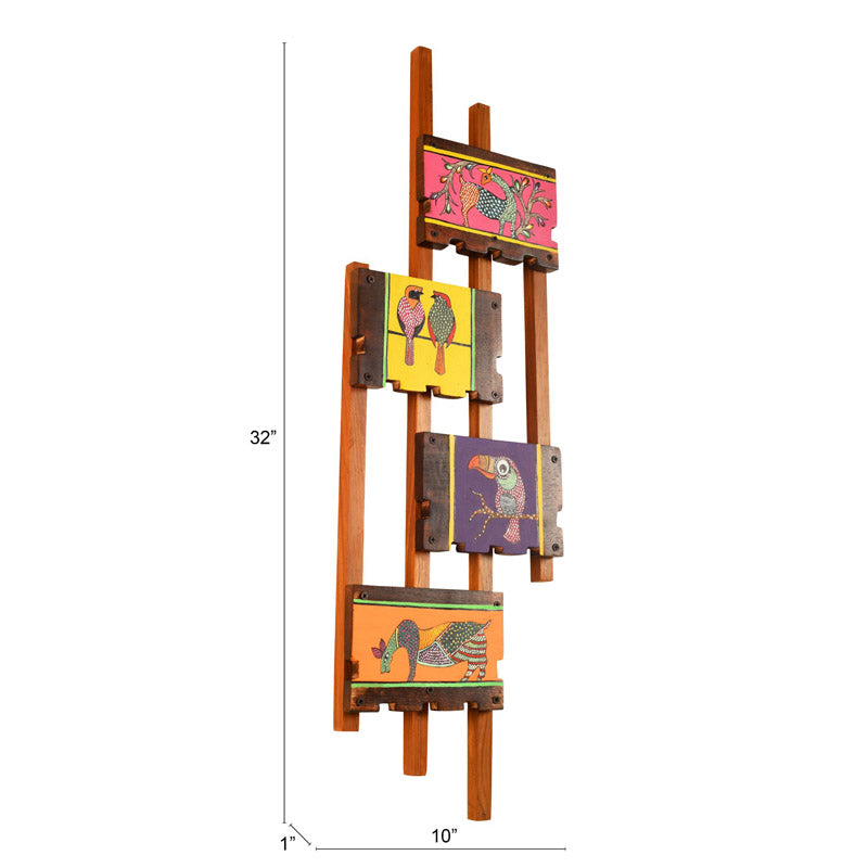 Inesh Handcrafted Wooden Wall Accent media 5