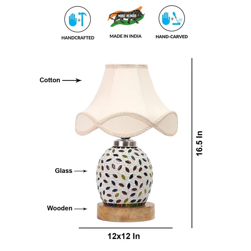 Elyra Arc Wooden Table Lamp - Multicolor media 9