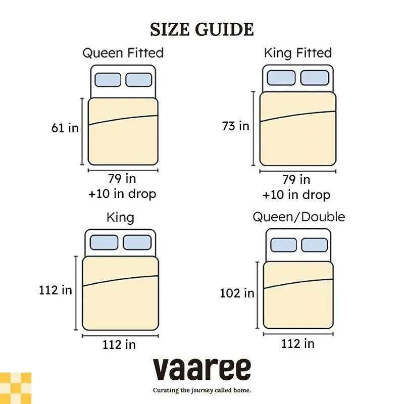 Lunar Weaves Bed Sheet - Feather Bamboo Cotton Bedsheet - 130 GSM media 11
