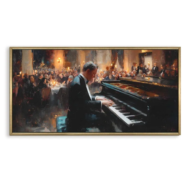 Harmonia Canvas Wall Painting With Frame media 3