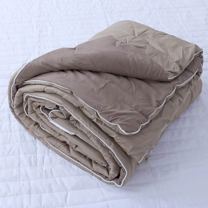 Adova Reversible Microfiber Comforter (Brown) - 120 GSM media 5
