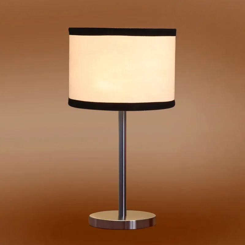 Noctra Vexa Glow Metal Table Lamp - White media 7