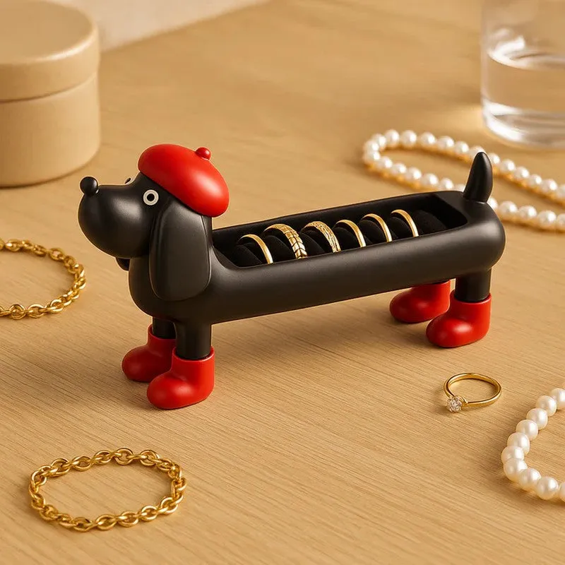 Canine Grace Jewellery Stand - Black media 3