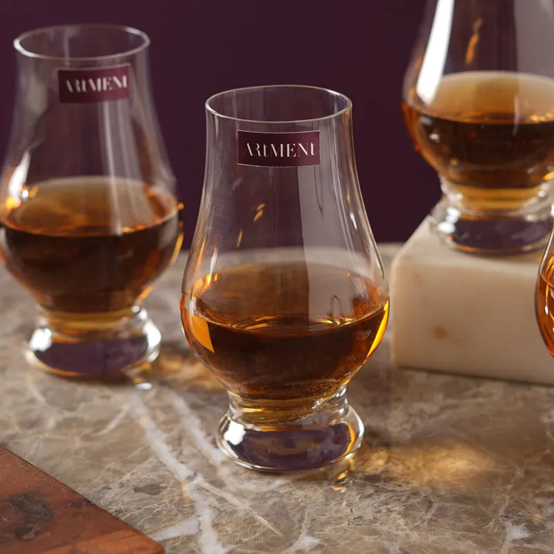 Petal Bloom Whiskey Glasses (200 mL Each) - Set Of Four media 7
