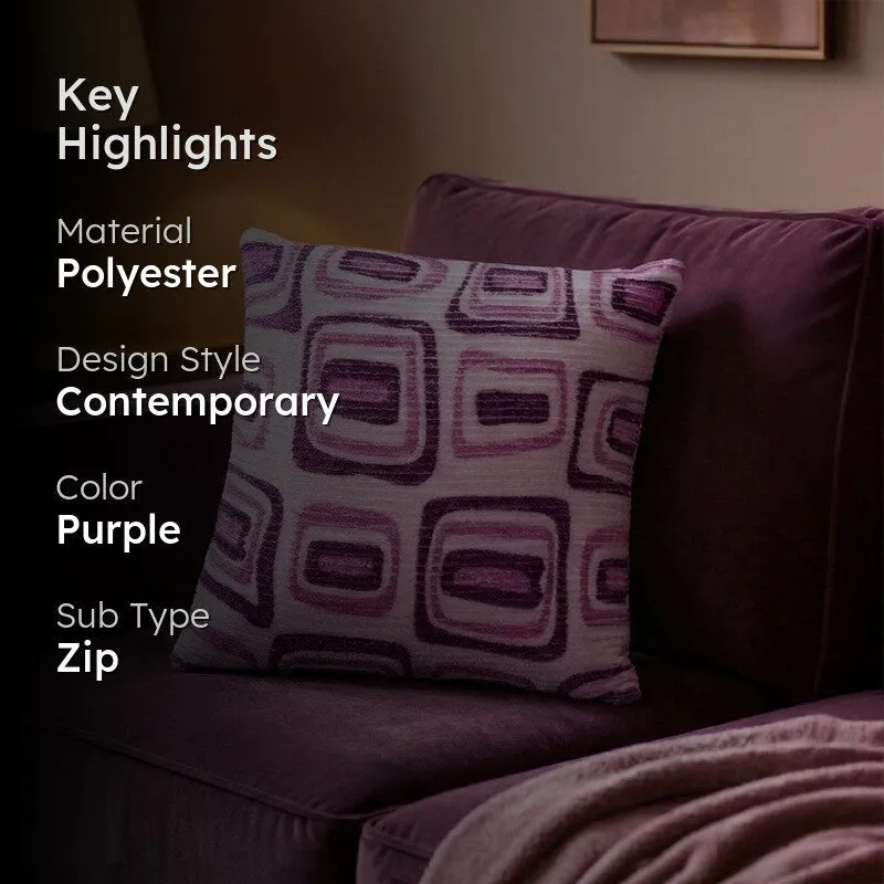 Squarecraft Cushion Cover - Purple media 2