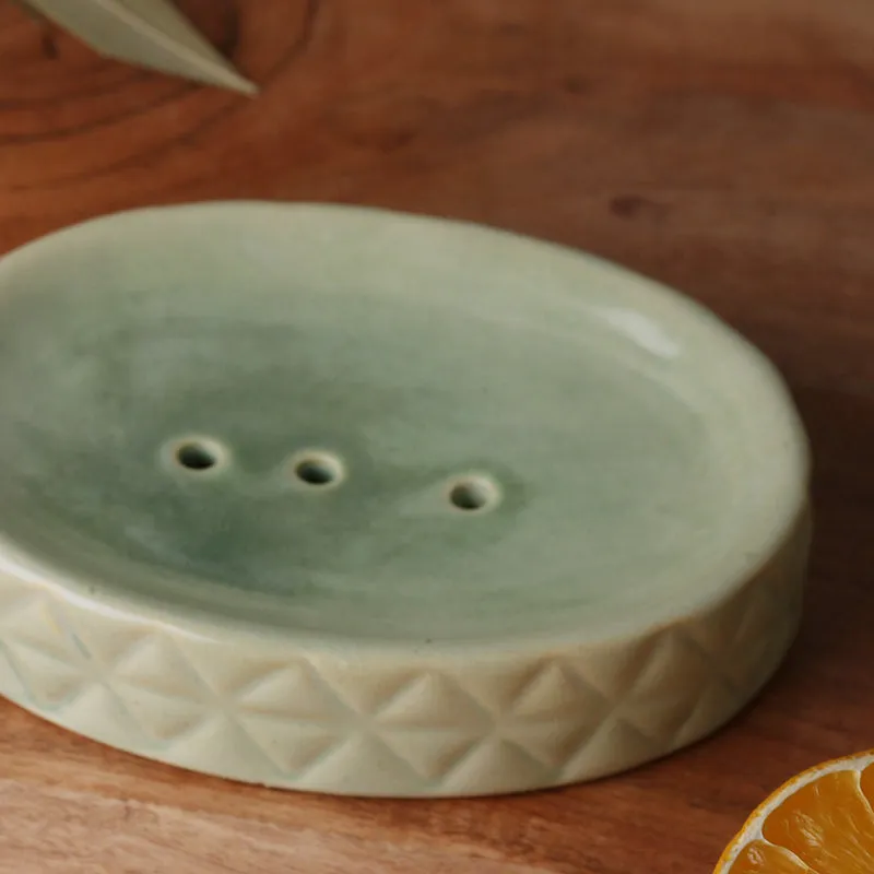 Lillian Ceramic Soap Dish media 3