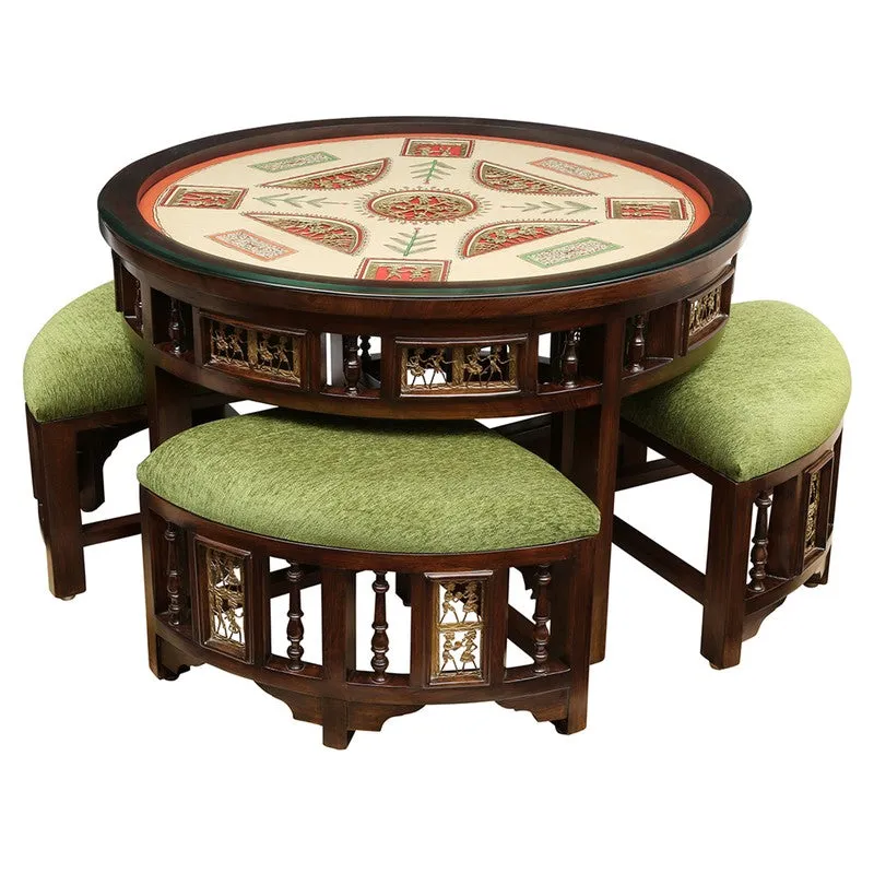 Kanaka Teak Wood Center Table media 3