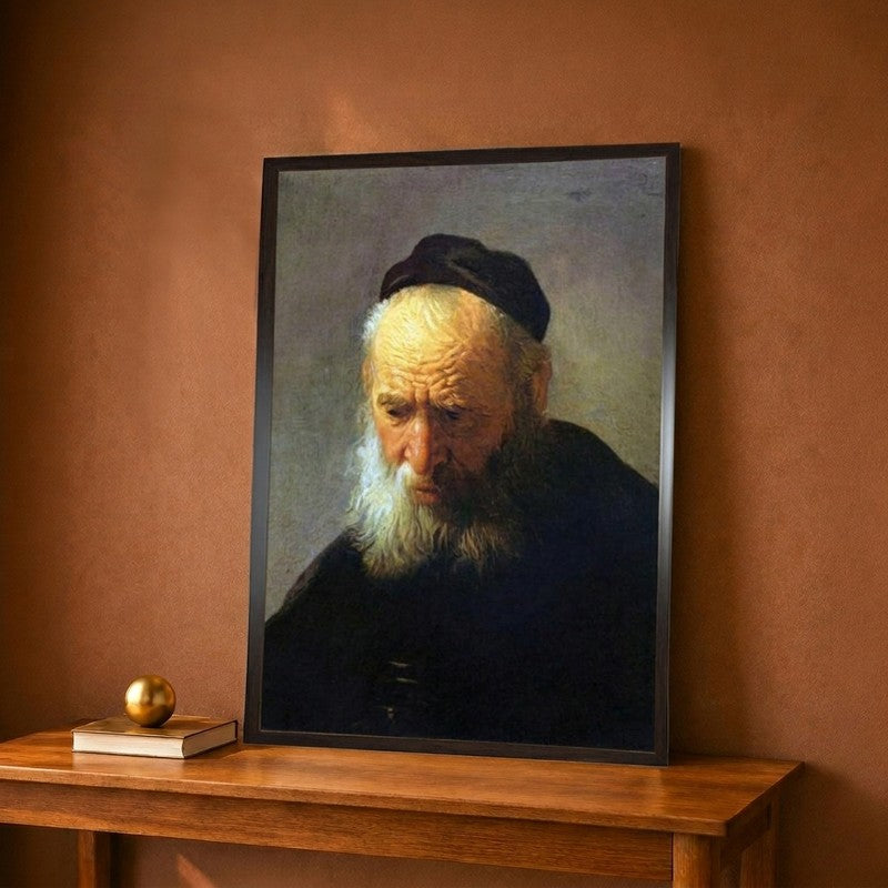 Portrait of Vaters Canvas Wall Painting - 12 x 18 Inches