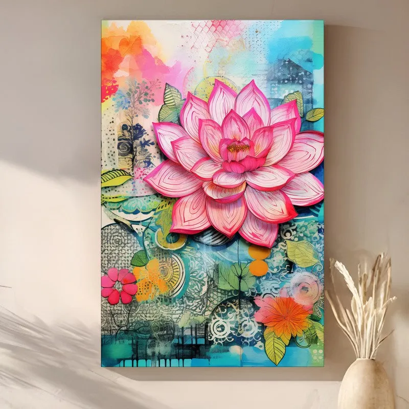 Nelumbo Wall Art media 3