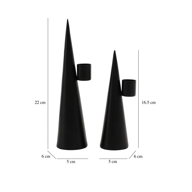 Crest Candle Holder - Set of Two media 4