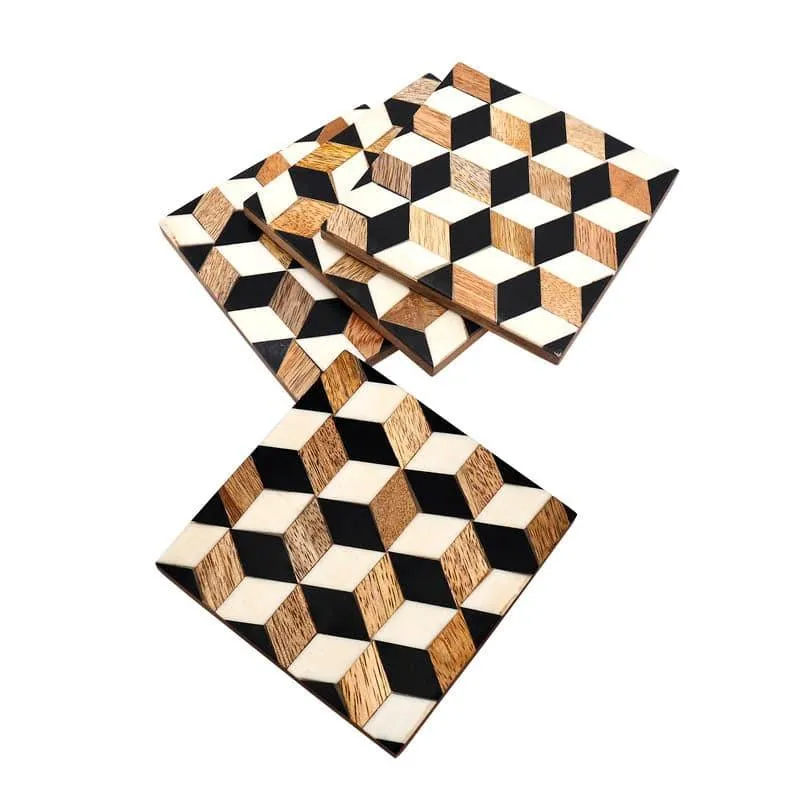 Monochrome Coaster - Set Of Four media 3