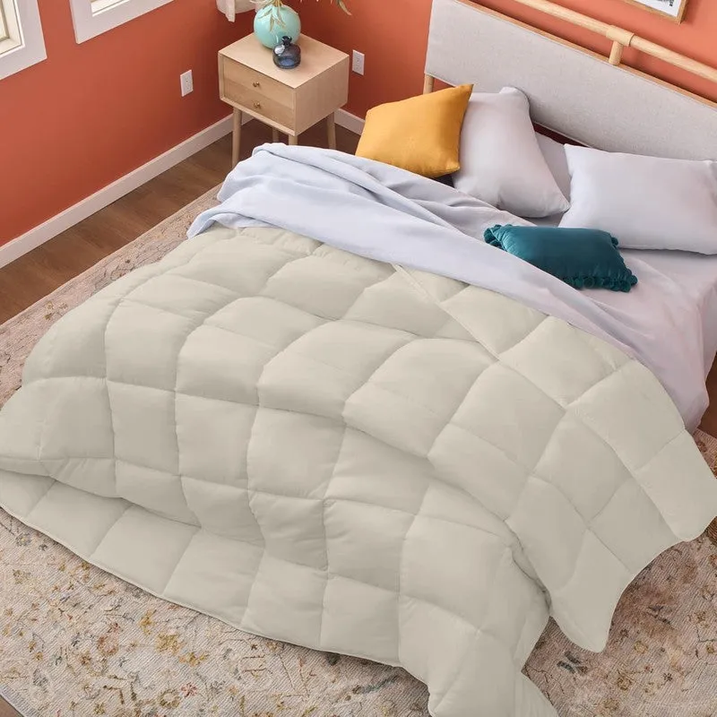 Selora Solid Comforter (Off-White) 300 GSM media 3