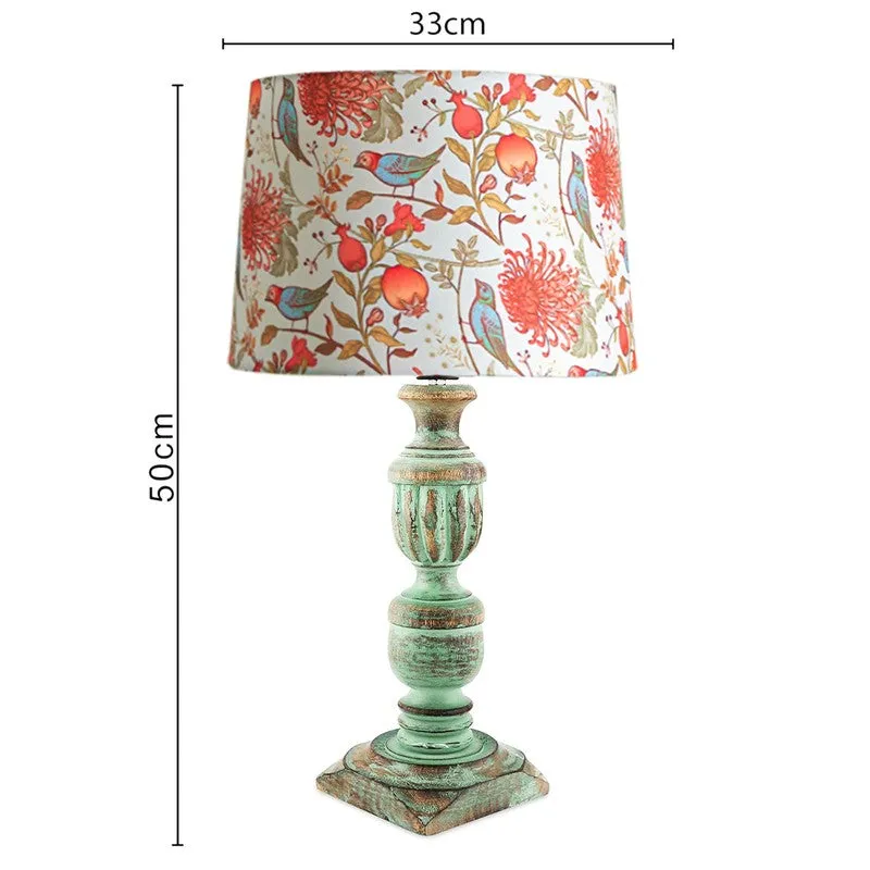 AviaryGlow Wooden Table Lamp media 9