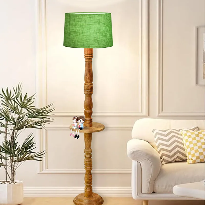 Elfin Nuo Floor Lamp - Green media 2