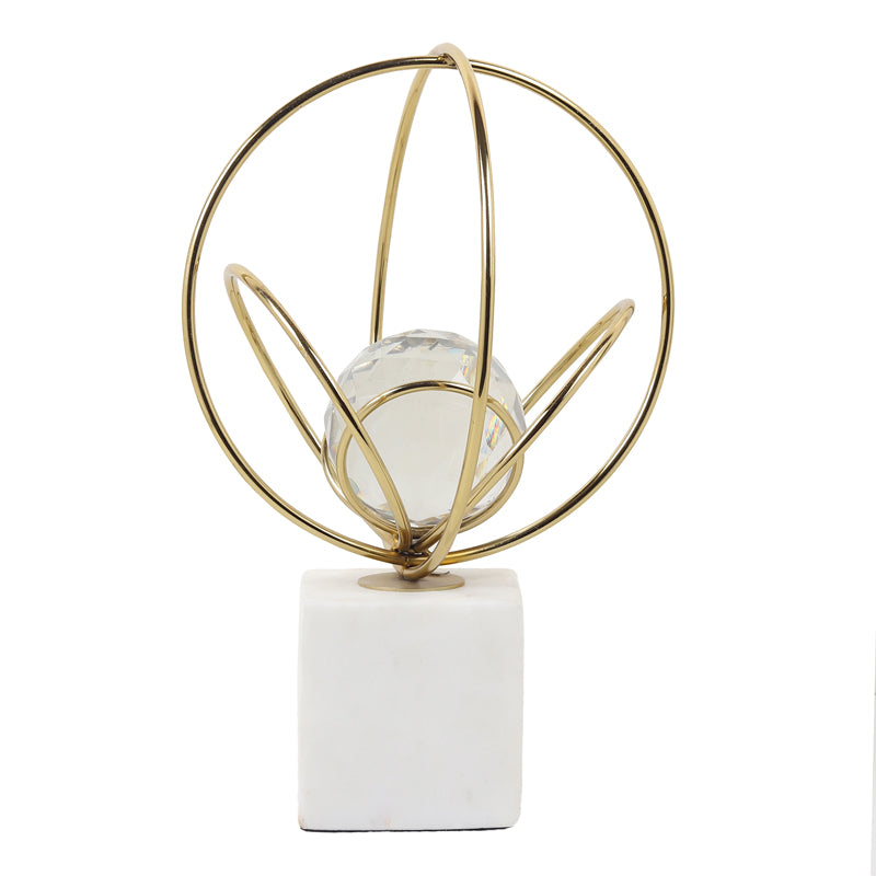 Crystal Elysian Showpiece - Gold media 3