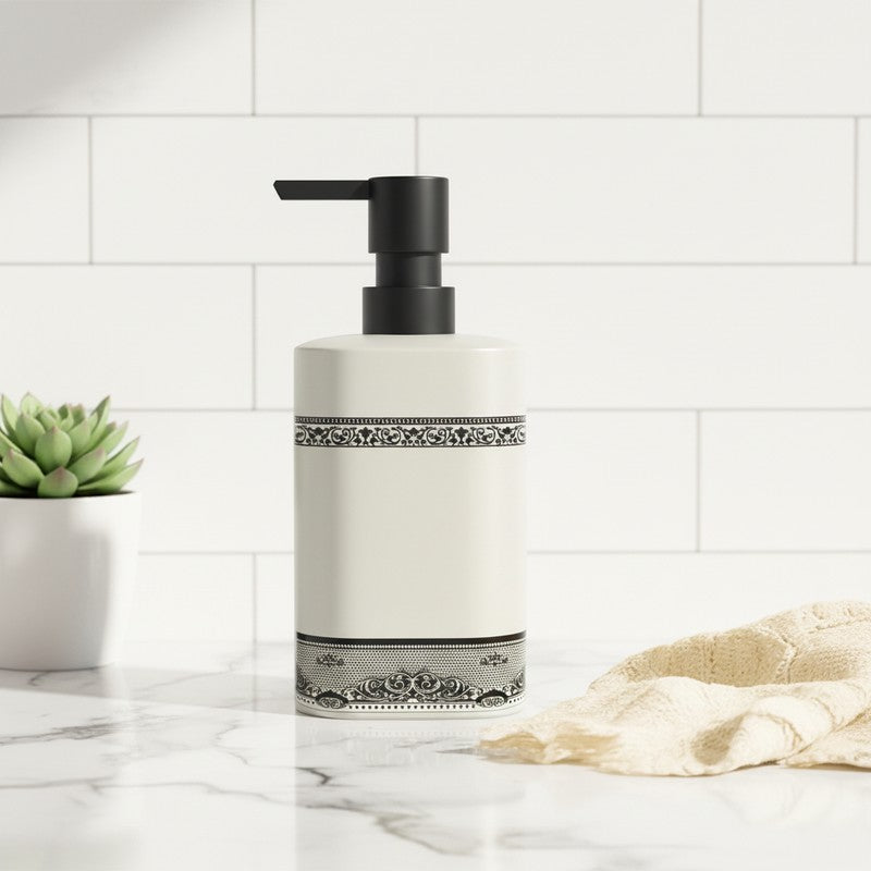 Rioware Silva Touch Ceramic Soap Dispenser (300 mL) - Grey