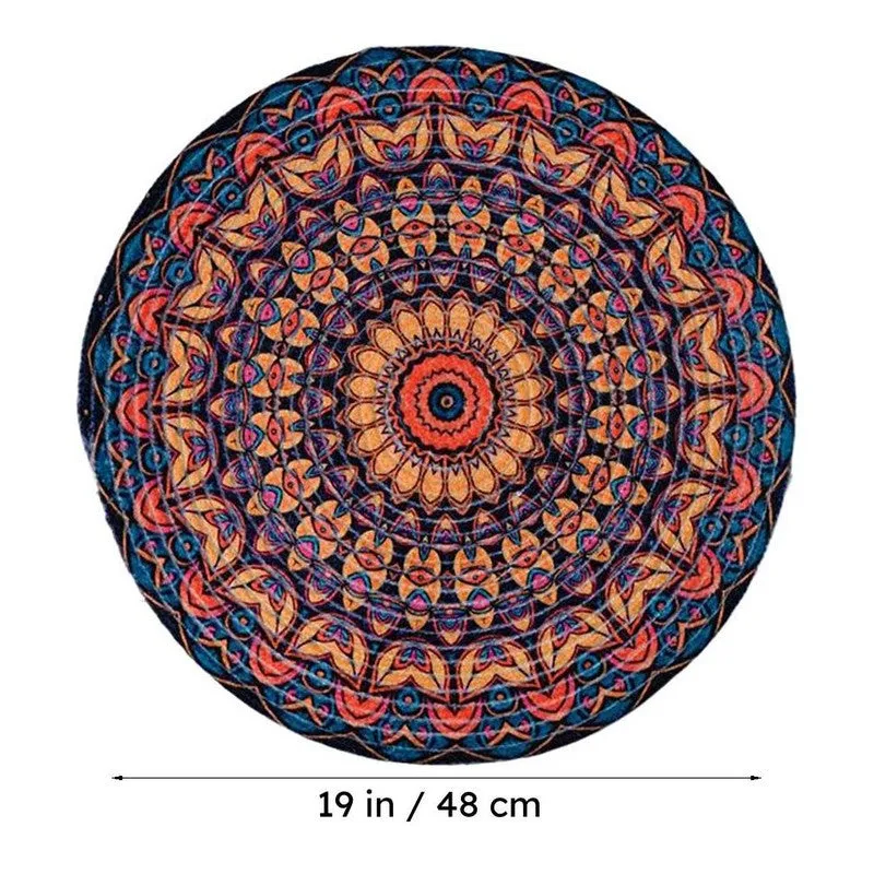 Mandala Heritage Jute Table Mat - Set Of Two media 8