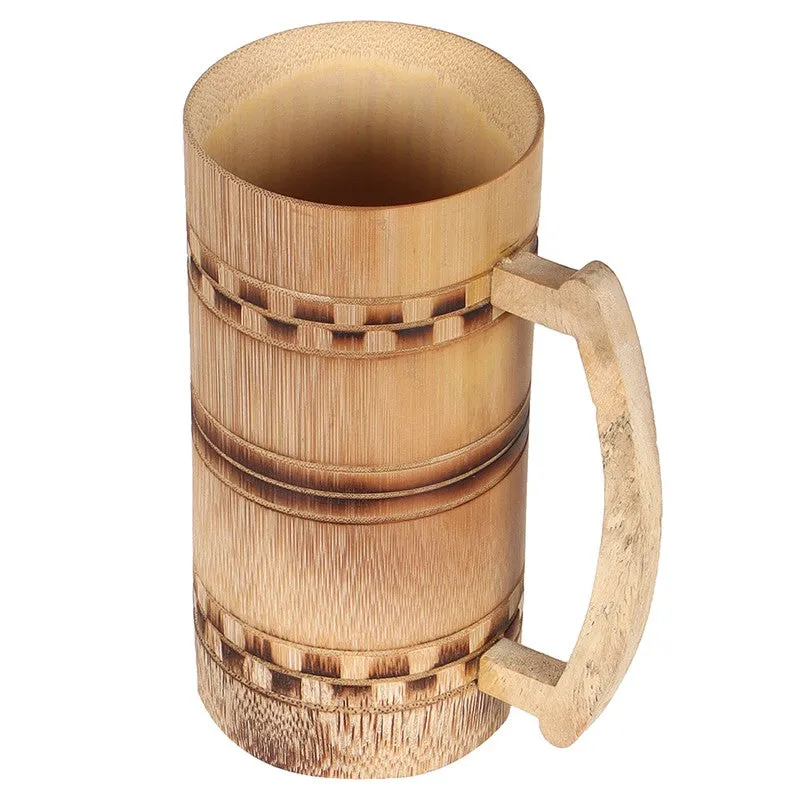 Nature Sip Bamboo Beer Mugs (350 mL) - Set of Two media 4