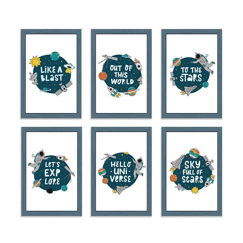 Hello Universe Wall Art - Set Of Three media 3