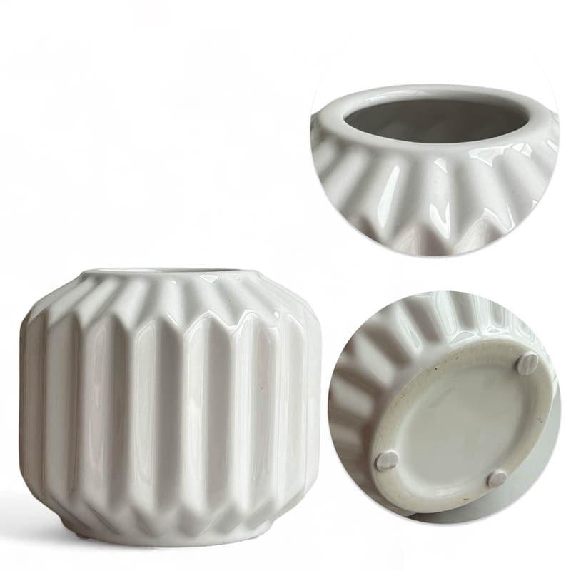 Esko Edge Vase - White media 3