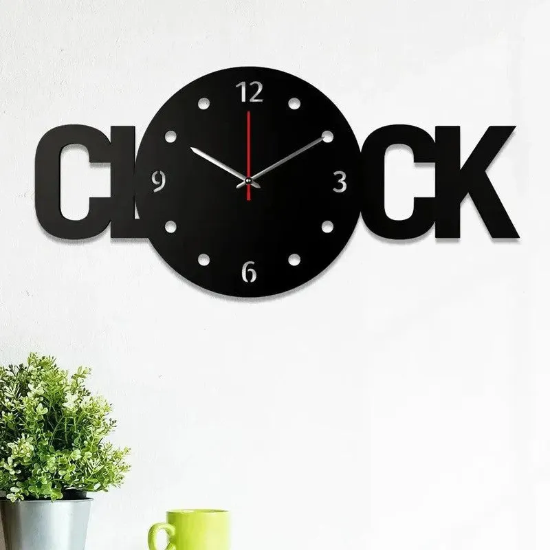 Typix MDF Wall Clock media 3