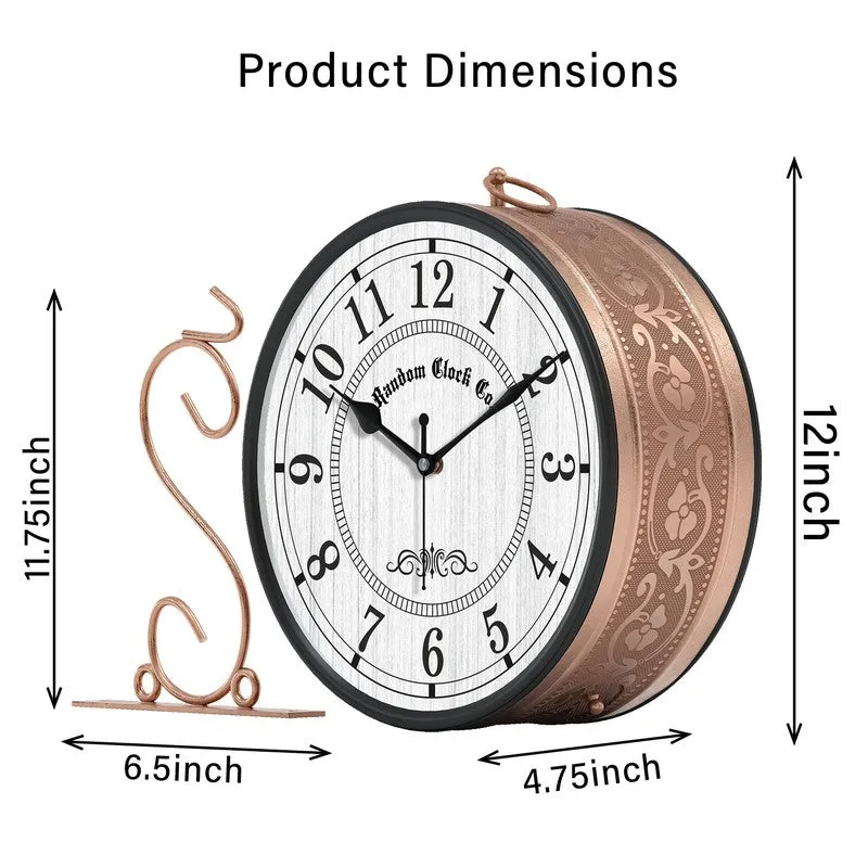 Northvale Double Sided Wall Clock media 8
