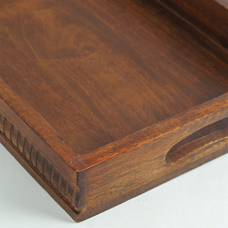 Wudiva Wood Serving Tray - Rectangle media 4