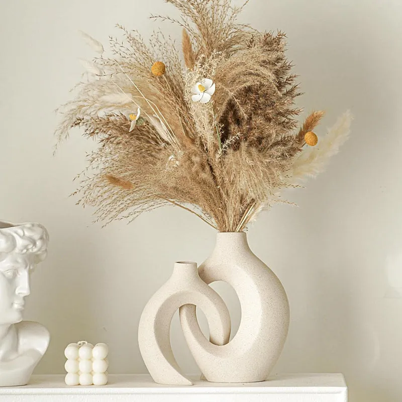 Knotique Ceramic Knot Vase - Set Of Two media 6