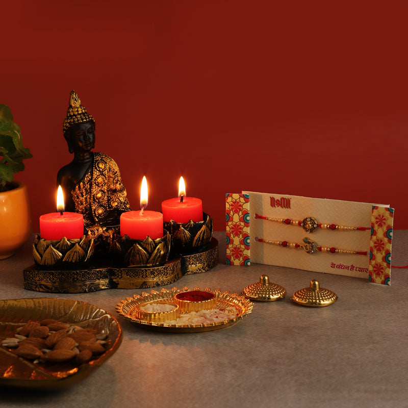 Dhyana Buddha Rakhi Hamper
