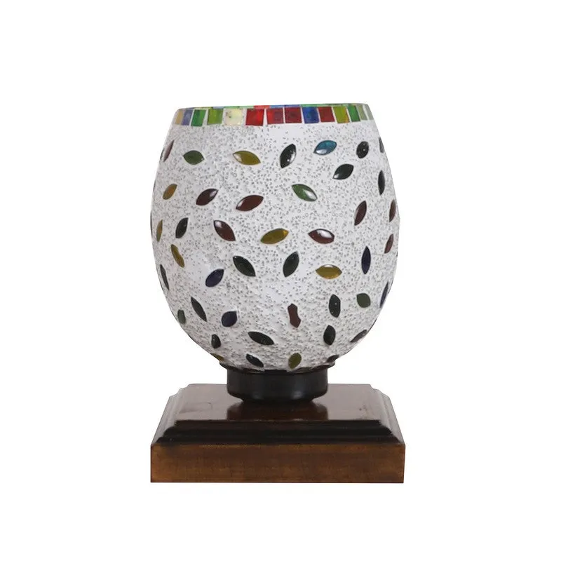 Coloria Mosaic Glass Table Lamp - Multicolor media 5