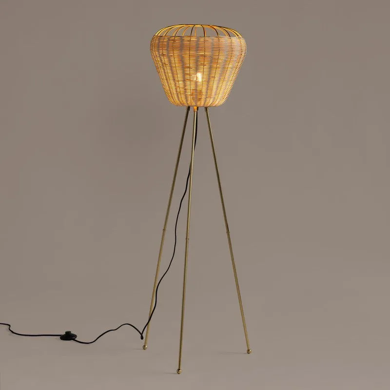 Fig Living Urban Rustica Tripod Floor Lamp media 1