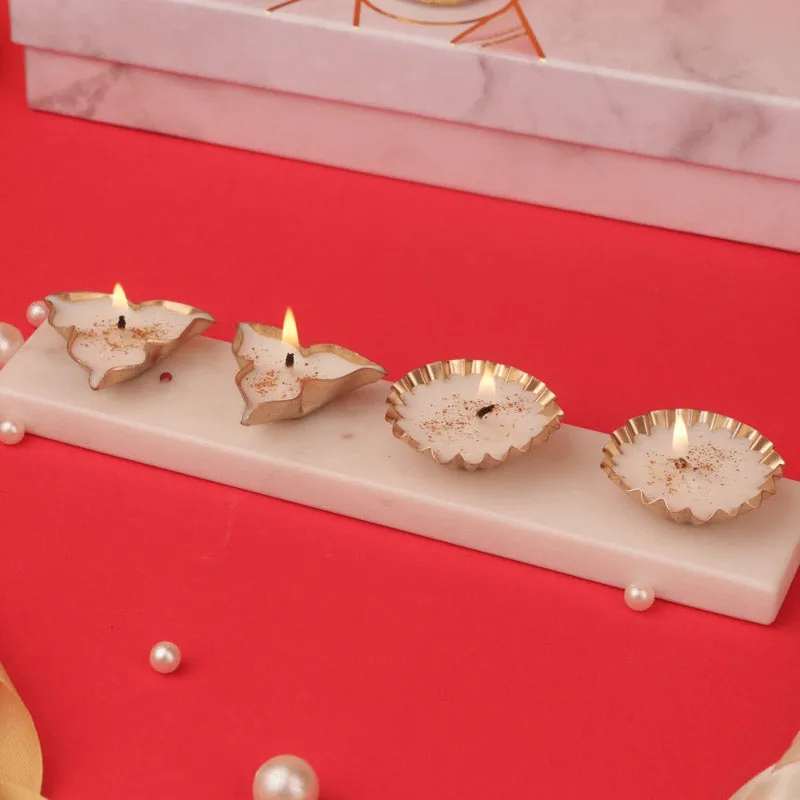 Mithuna Festive Tealight Candle Holder Gift Box media 4