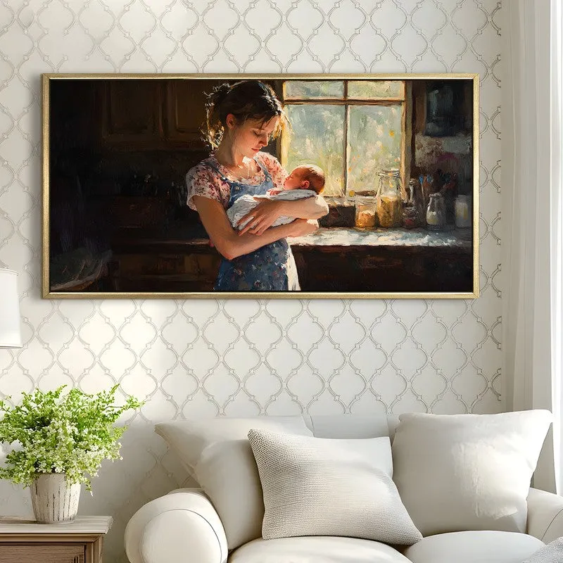 Adore Canvas Wall Painting With Frame media 4