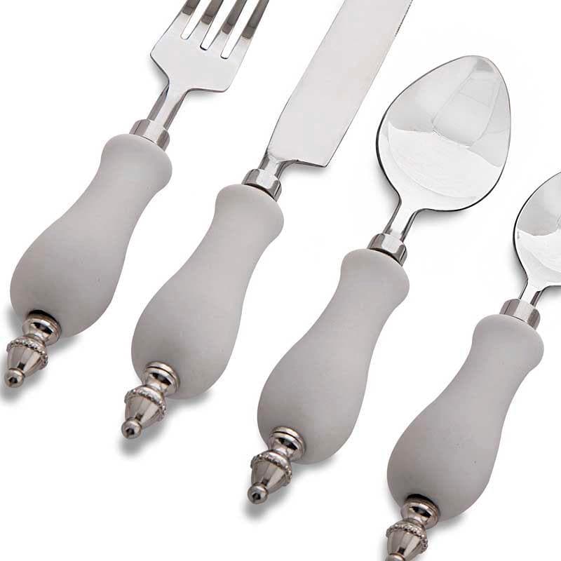 Coover Cutlery (White) - Set Of Sixteen media 4