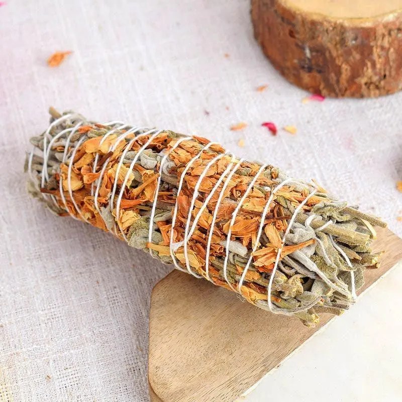 Sage With Jasmine Smudge Wand media 4