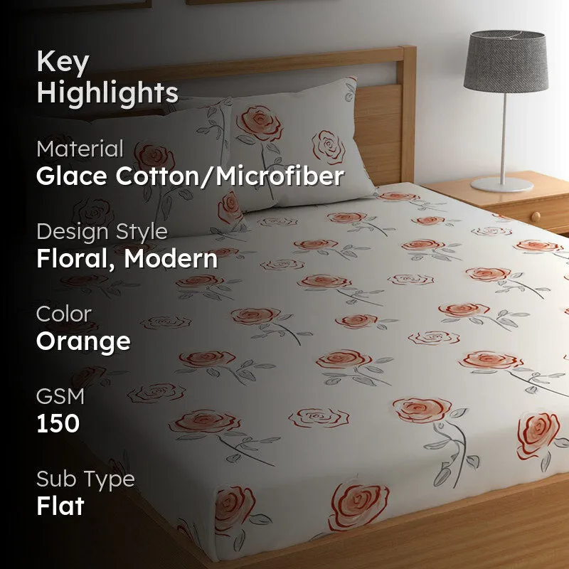 Rosita II Microfiber Microfiber Bedsheet - 150 GSM media 2