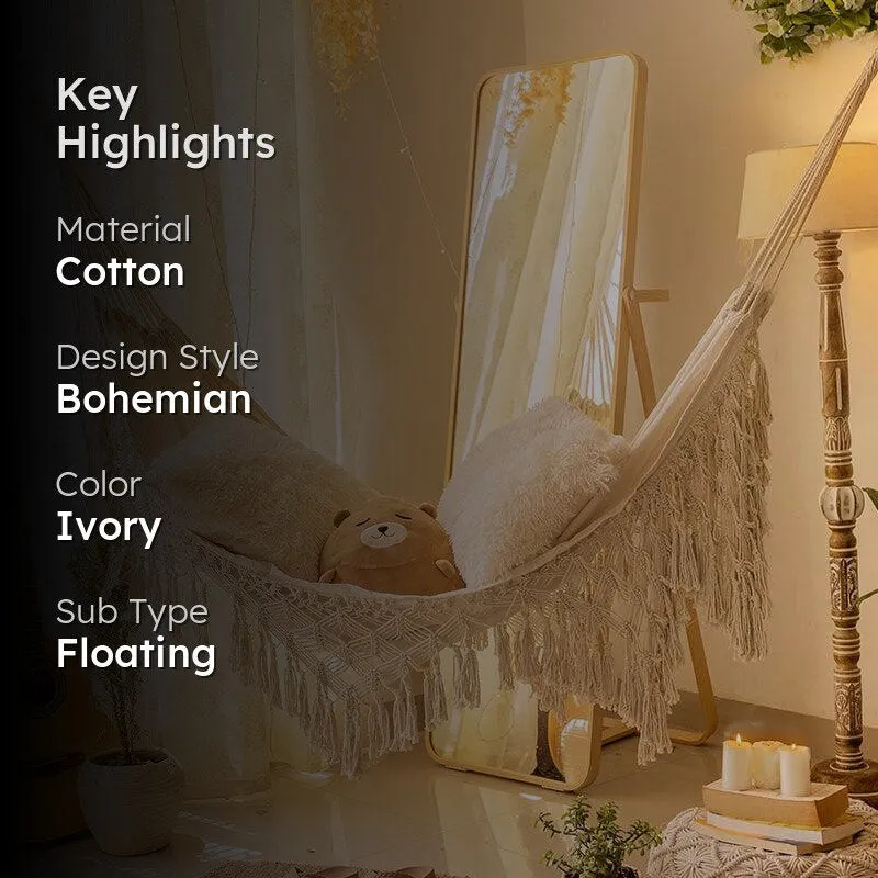Lema Cotton Handcrafted Hammock media 2
