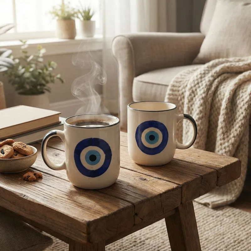 Evil Ceramic Coffee Mug (450 mL Each) - Set of Two media 3