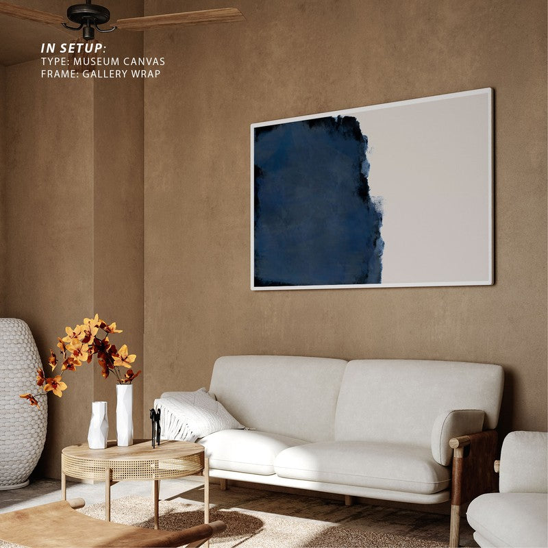 In Between Canvas Wall Painting - Black Frame media 6