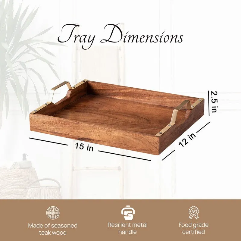Sandstone Serving Tray - Brown media 6