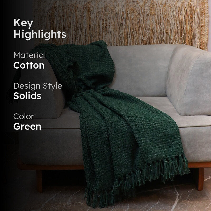 Vera Loom Cotton Throw media 2