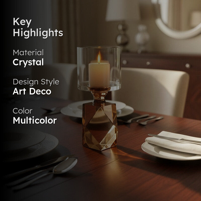 Lumi Crystal Candle Holder media 2