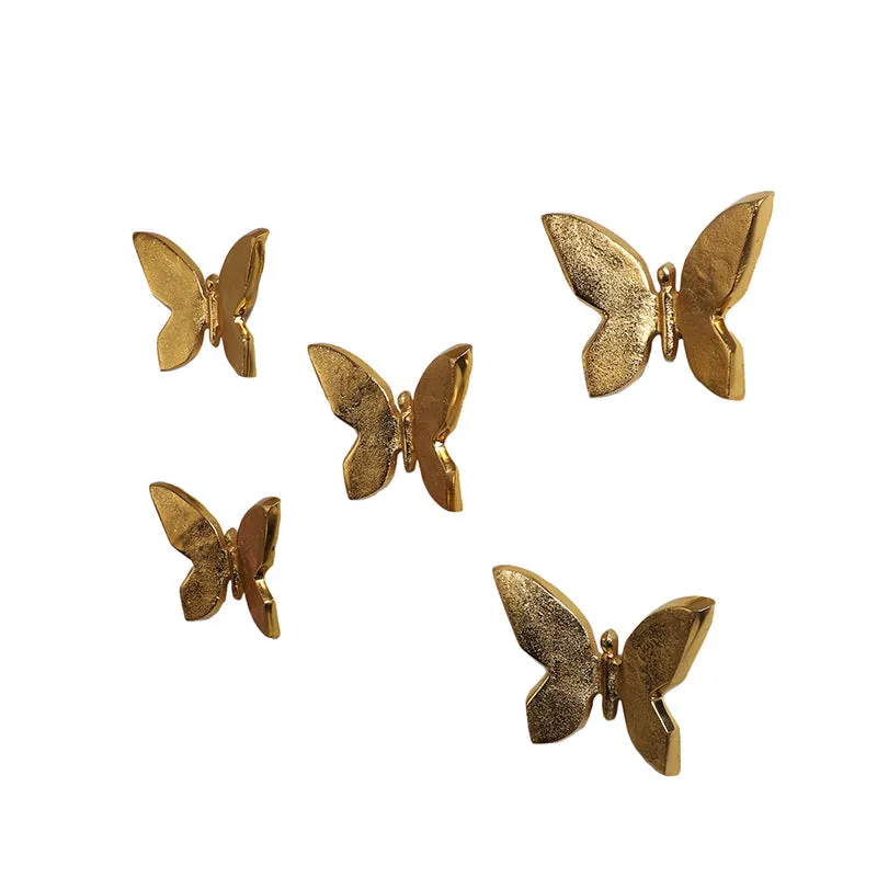 Aurum Monarch Aluminium Wall Accent - Set Of Five media 5