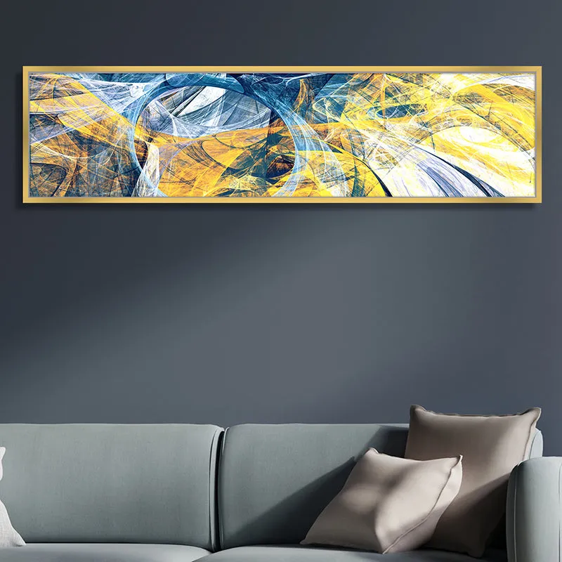 Sunlight In Water Abstract Wall Art media 1