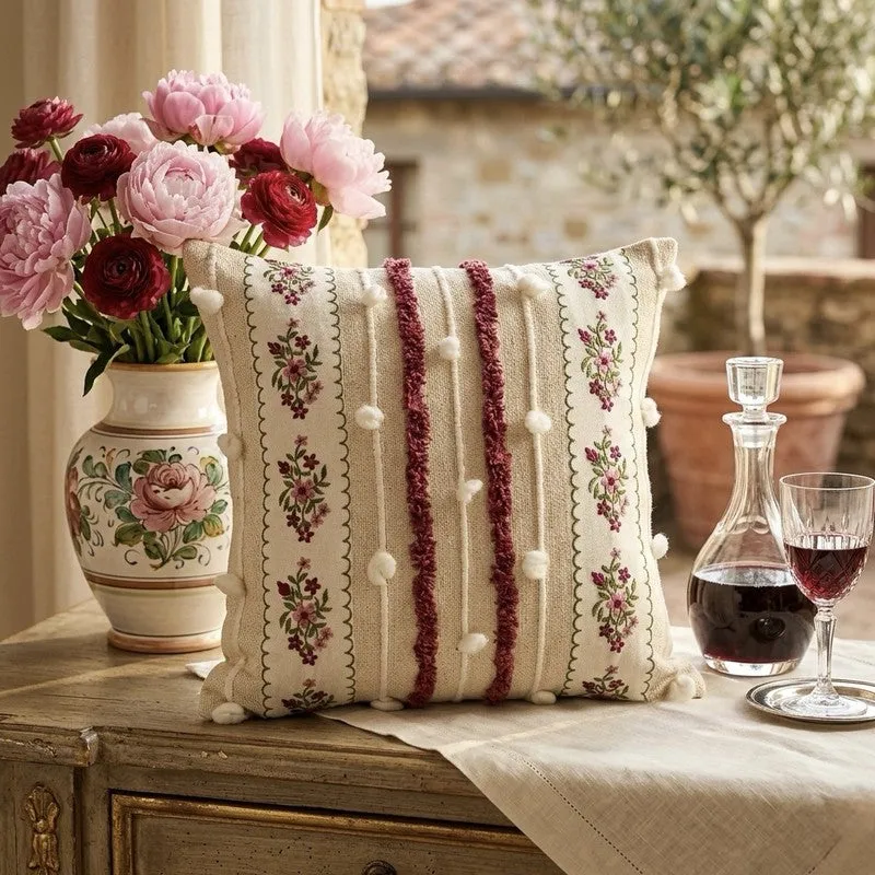 Craft Majesty Embroidered Cushion Cover media 3