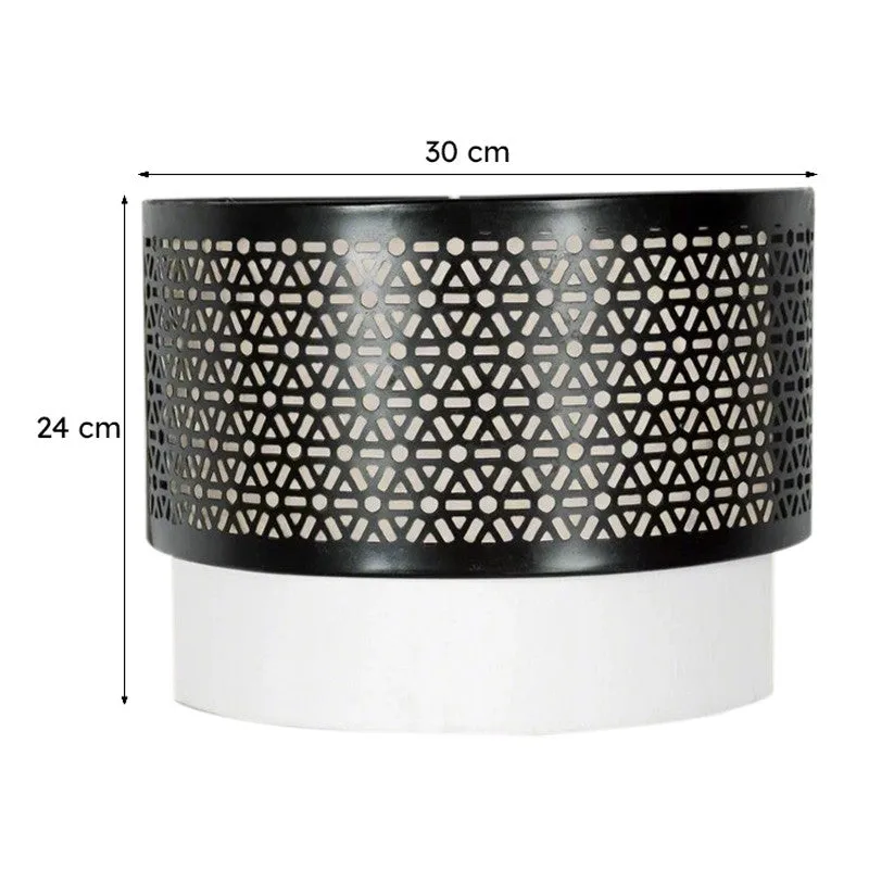 Orange Tree Oman Steel & Fabric Wall Lamp media 6