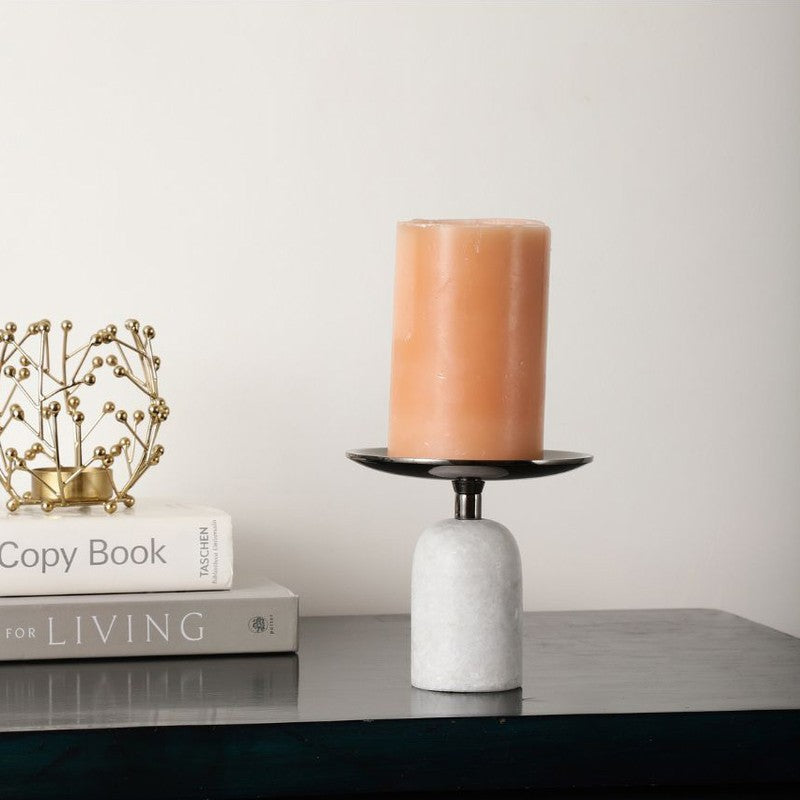Marble Pri Pillar Candle holder