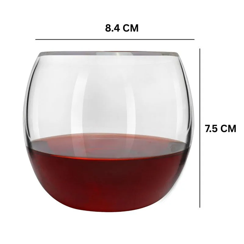 EvoSip Modern Stemless Glass (250 mL) - Set Of Six media 6