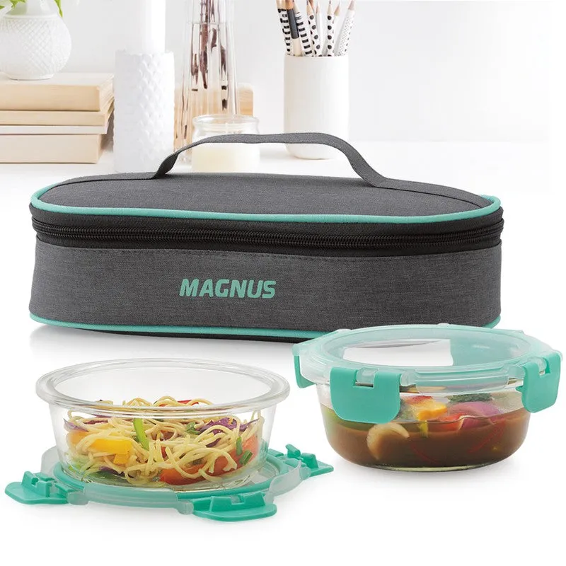 Zorvia Glide Lunch Box with Lunch Bag - Three Piece Set media 4